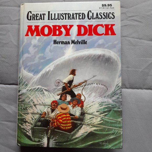 Great Illustrated Classics Ser. Moby Dick by Herman Melville (1990, Hardcover) - Picture 1 of 12